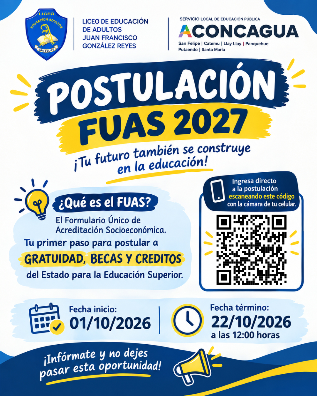 Fechas FUAS